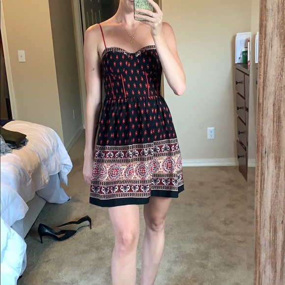 Women’s Black & Red Dress - Picture 4 of 4